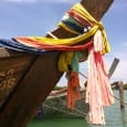 Travel Tuesday – Koh Yao, Thailand The best way to get around coastal Thailand? Longtail boats, of course!