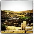 The Abandoned Island of Delos Ancient ruins, poppies & some highly interesting statues just a few miles from Mykonos