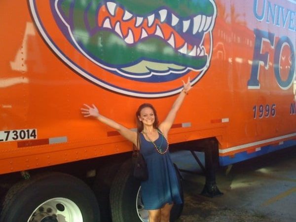 Welcome to the Swamp! Only Gators get out alive! (And tourists... come on, guys! It's just a football thing!)