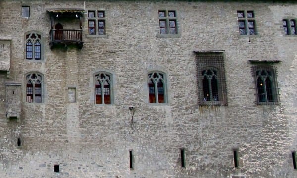 The Chateau de Chillon is said to be Switzerland's most visited historic monument
