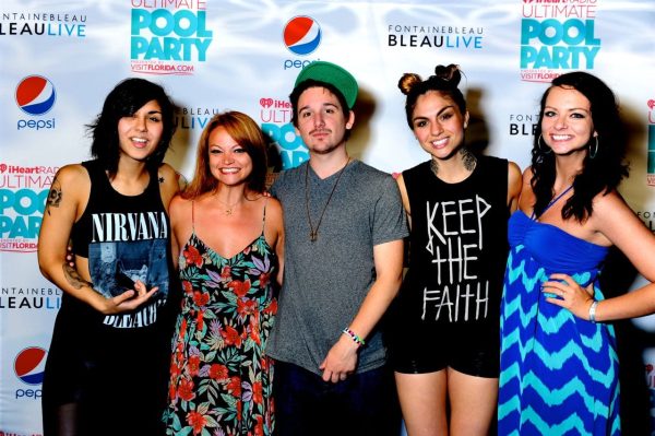 Meeting the Krewella sisters - should we be them for Halloween? 