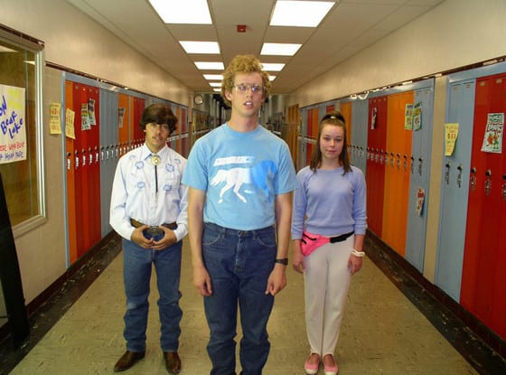 Pedro, Napoleon & Deb at Preston High School 