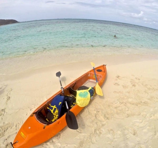 Definitely pick the glass bottom kayak - it gives your whole adventure a little extra kick 