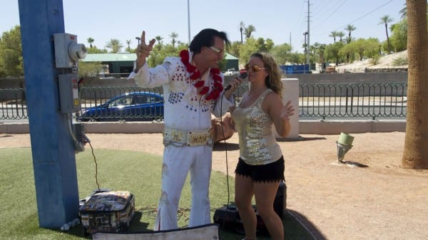 When in Vegas, do as the Elvis impersonators do