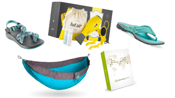 travel gift guideDryBar Roo Kammock Ancestry ABEO Chaco Gift Guide