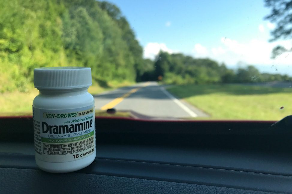 Fighting Motion Sickness with Dramamine (R) Non-Drowsy Naturals