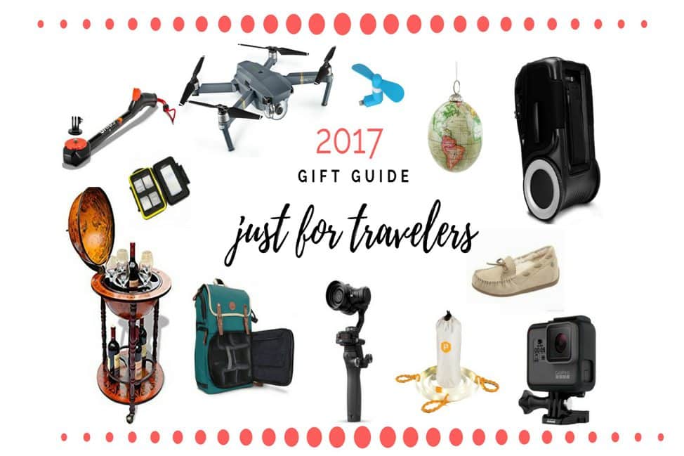 GIVEAWAY! Angie Away's 6th Annual Holiday Travel Gift Guide Featuring G-RO suitcase, GOGroove camera bag, Luminoodle, the Walking Company, GoPro, DJI Mavic, DJI Osmo, Spivo360