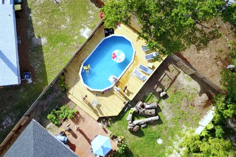 April Pools Day - Drone Shot Pool-min