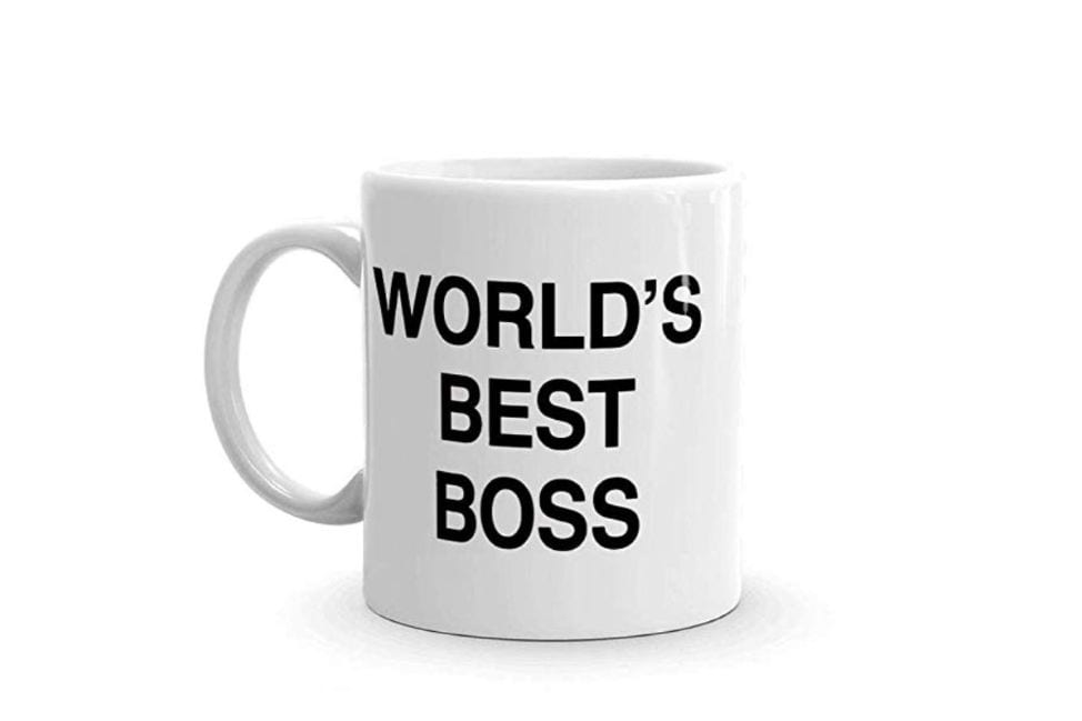 World's Best Boss Mug - The Office Gifts Guide