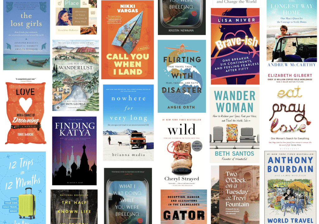 The best non-fiction travel books including Cheryl Strayed, Pico Iyer, Don George, Angie Orth, Torre DeRoche, Andrew McCarthy and Anthony Bourdain