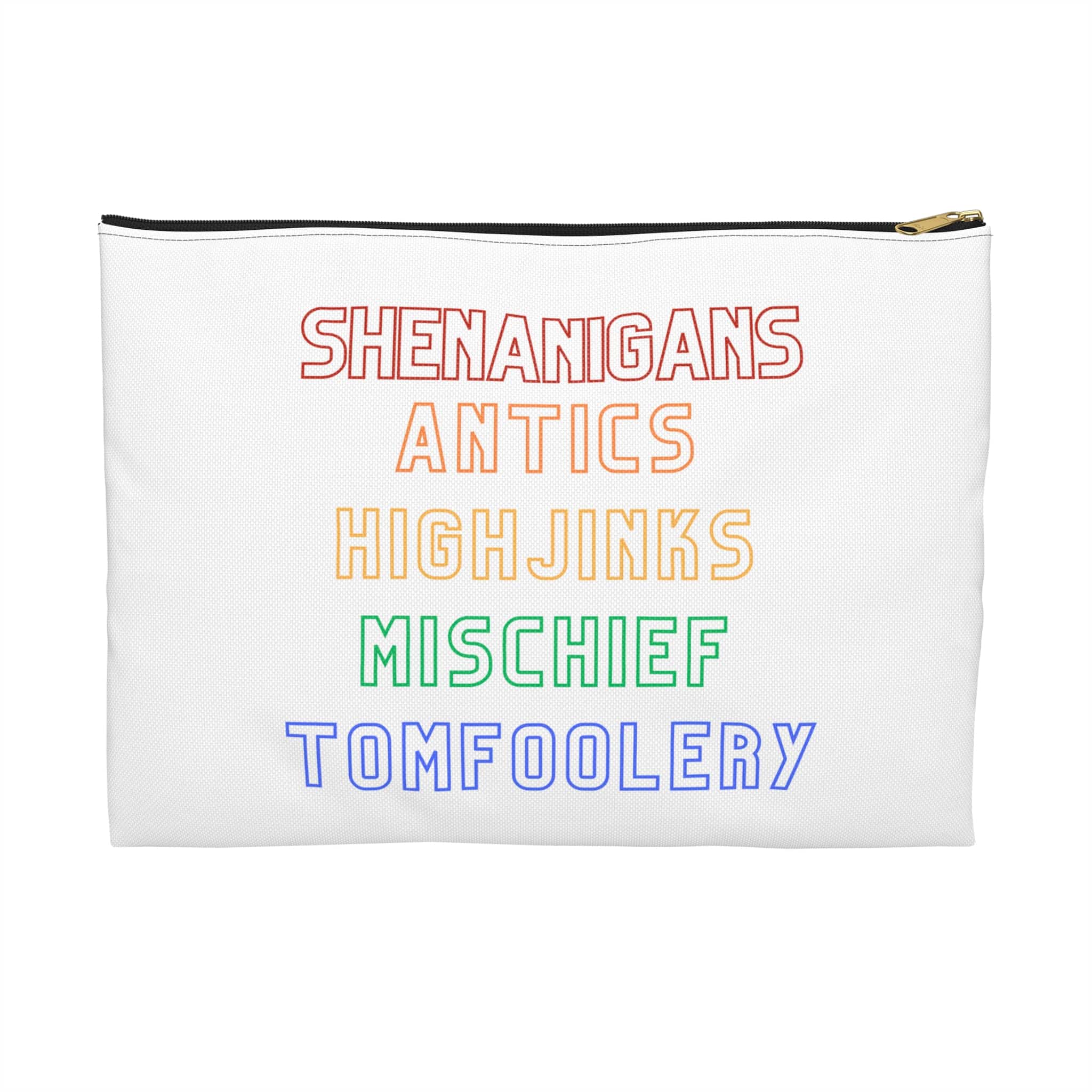 Rainbow Shenanigans Makeup Bag