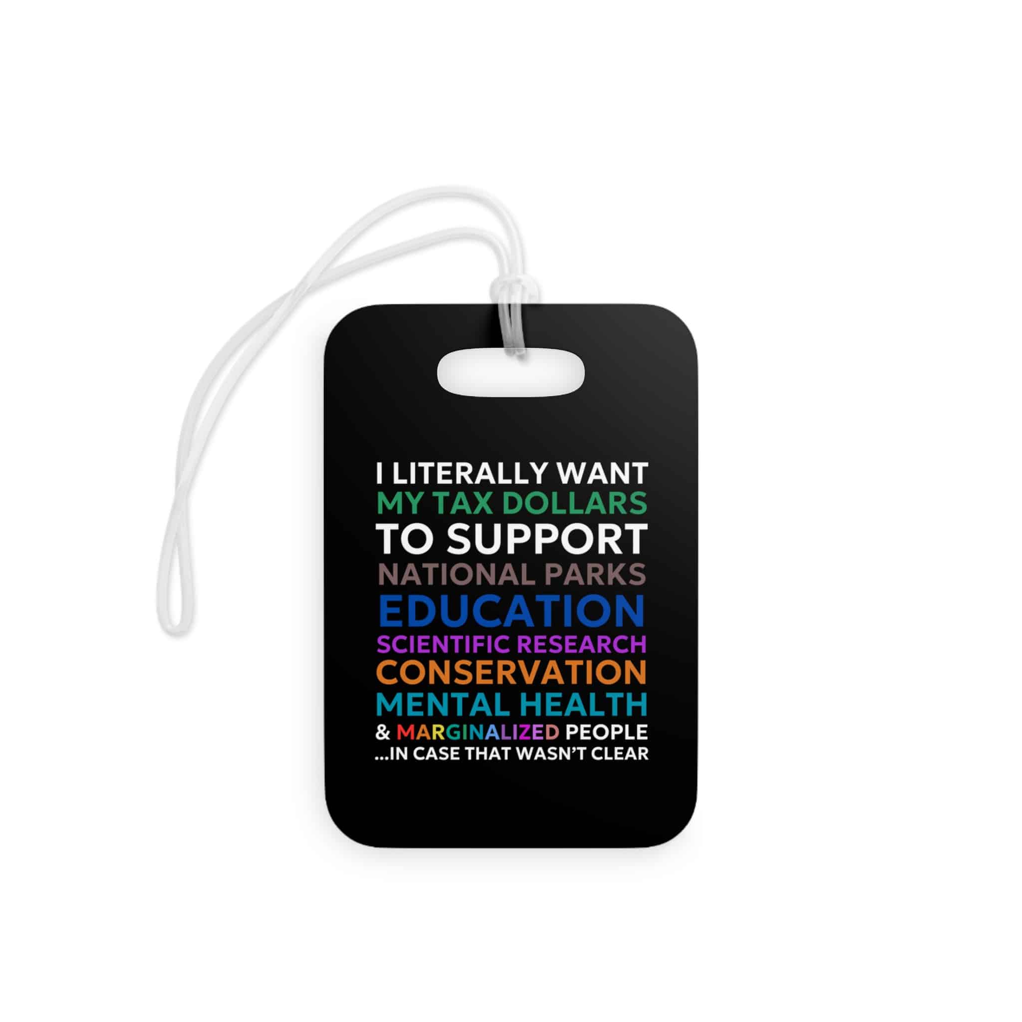 Colorful Luggage Tags - Advocacy on the Go - Image 3
