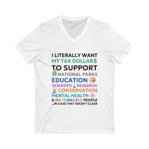Supportive V-Neck Tee
