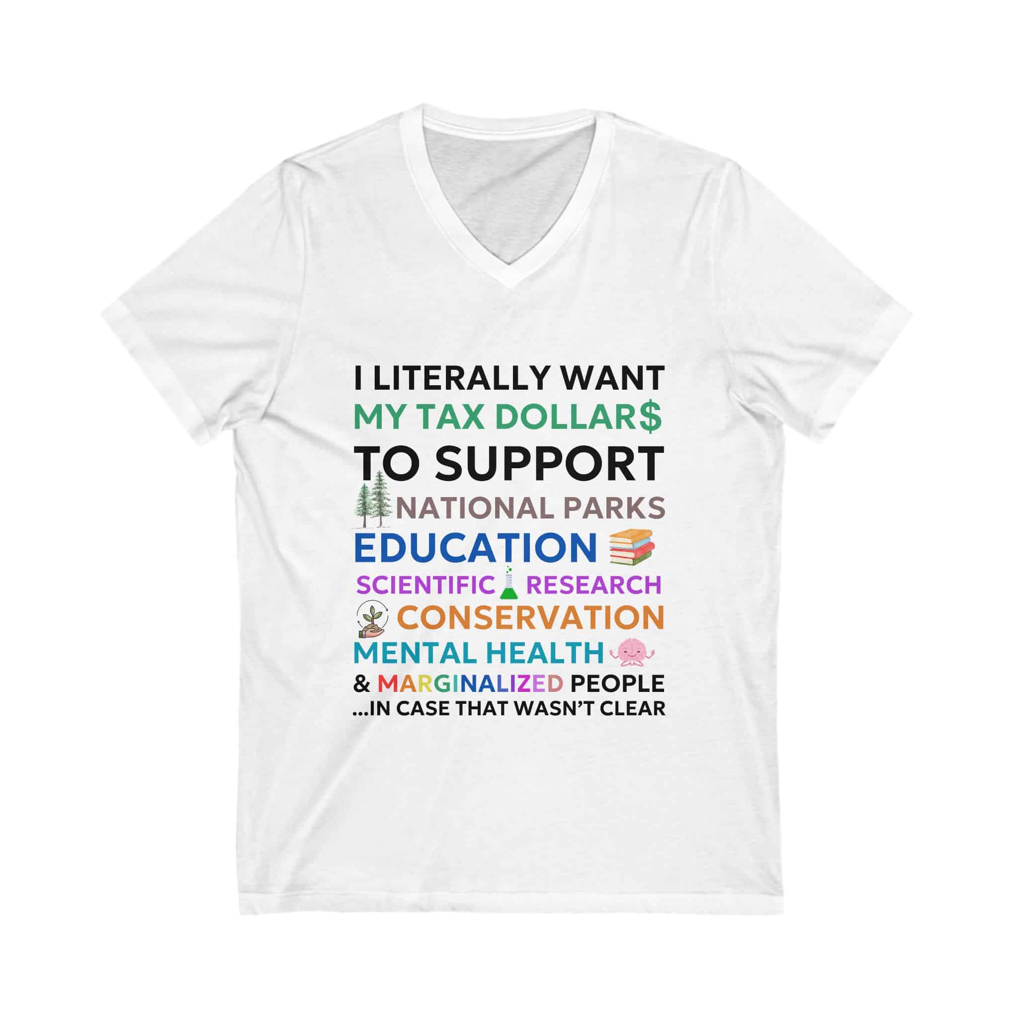 Supportive V-Neck Tee