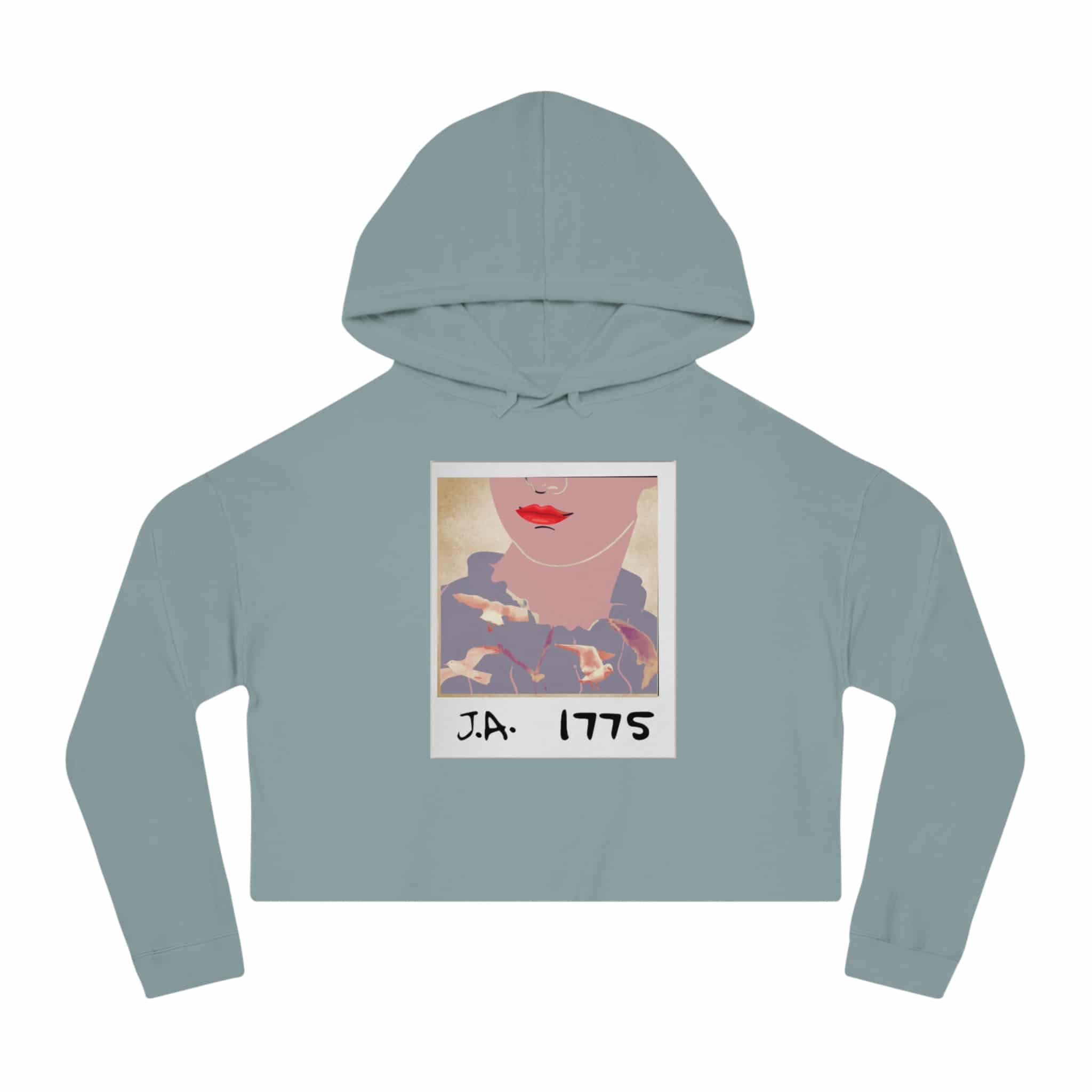 Jane Austen Swiftie Cropped Hoodie - Image 9