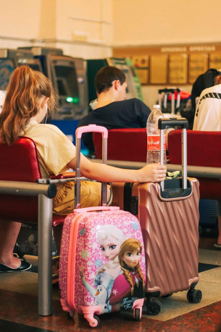 people sitting at an airport